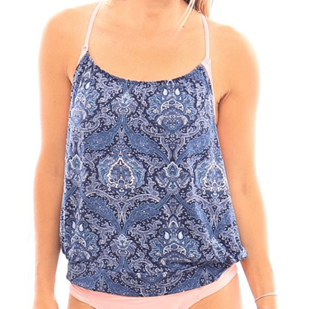 Carve Designs paisley tankini